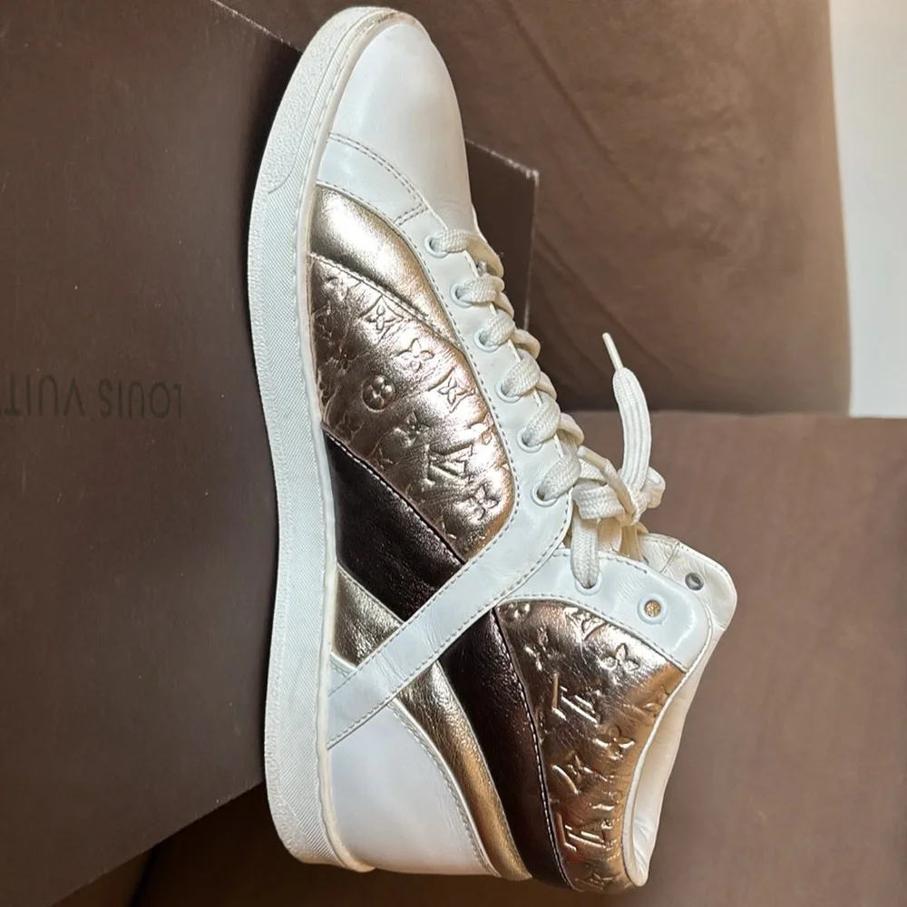 Louis Vuitton Sydney sneaker boot 37 - Picture 5 of 12